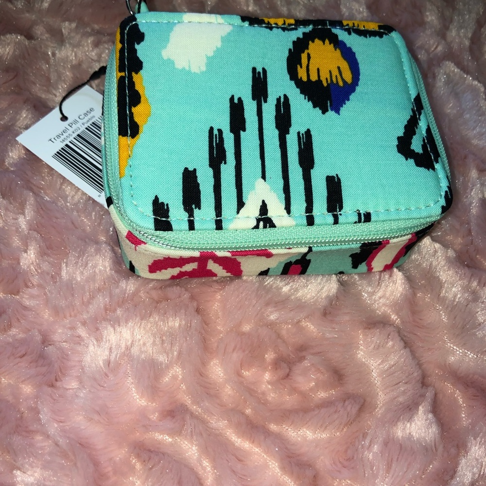 Vera bradley travel pill case new